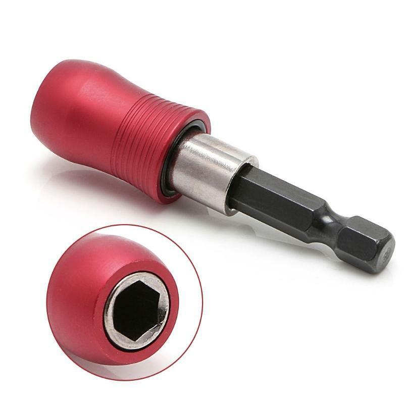 1 Pc 60mm 1/4 Inch Hex Shank Quick Release Screwdriver Bit Holder Extension Bar