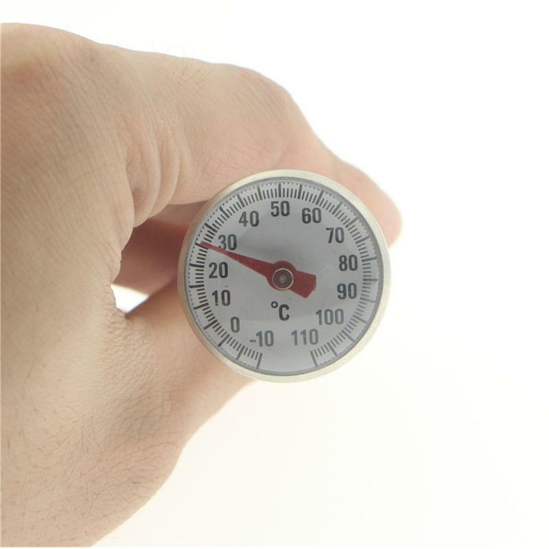 Frothy Milk Thermometer with Metal Probe Cooffee Temperature Meter -10?110?