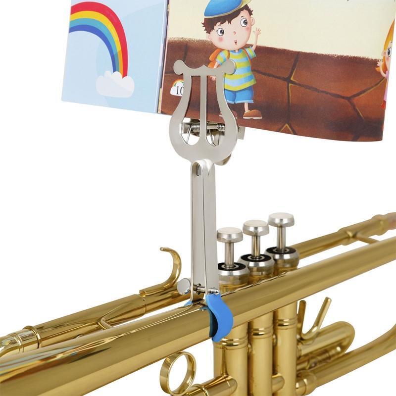 American Plating Clarinet Marching Lyre Clarinet Clamp Stand Musical Accessories