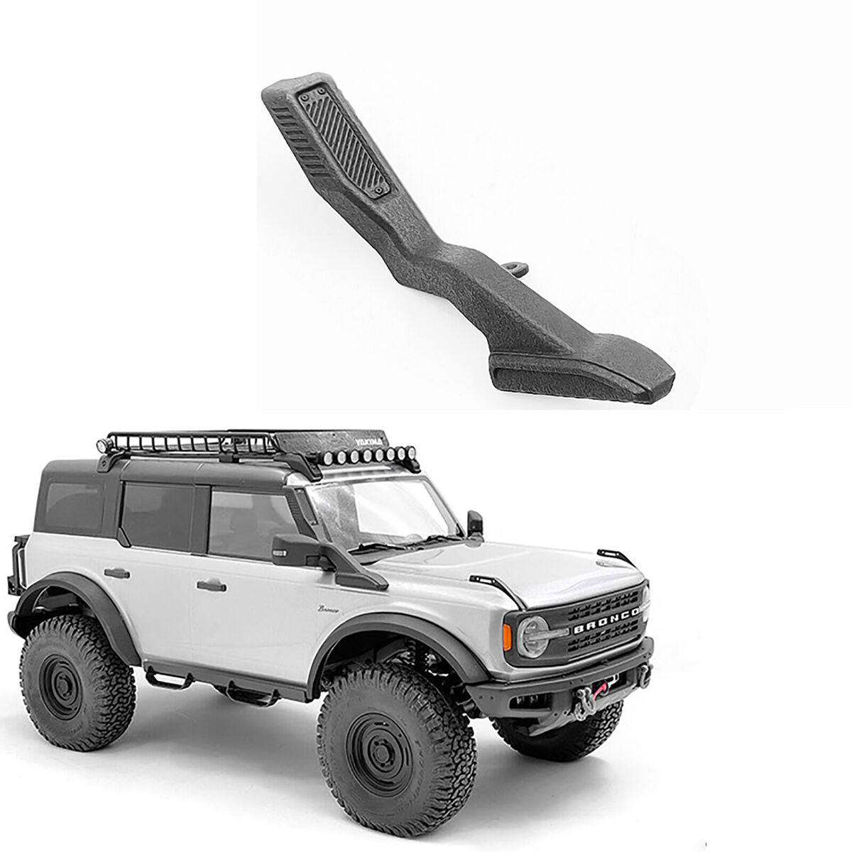 Water Hose Wading Hose High Position Air Intake RC Car for Trx-4 Ford BRONCO