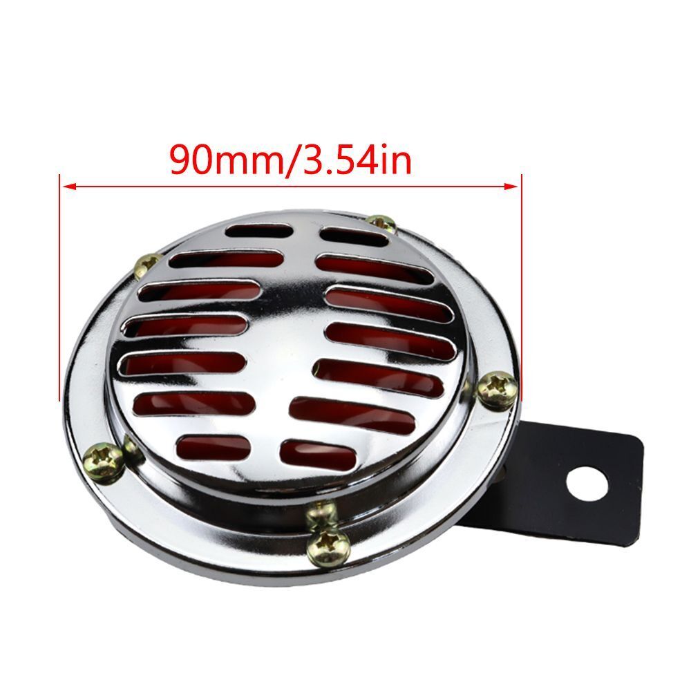Chrome Universal Car Air Horn Motorcycle Truck Super Loud Loud Car Horn Speaker