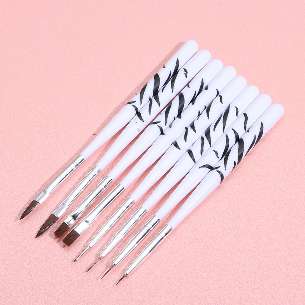 Art Brush Set Detailing UV Gel Carving Dotting Nail Liner Painting Pen Drawing