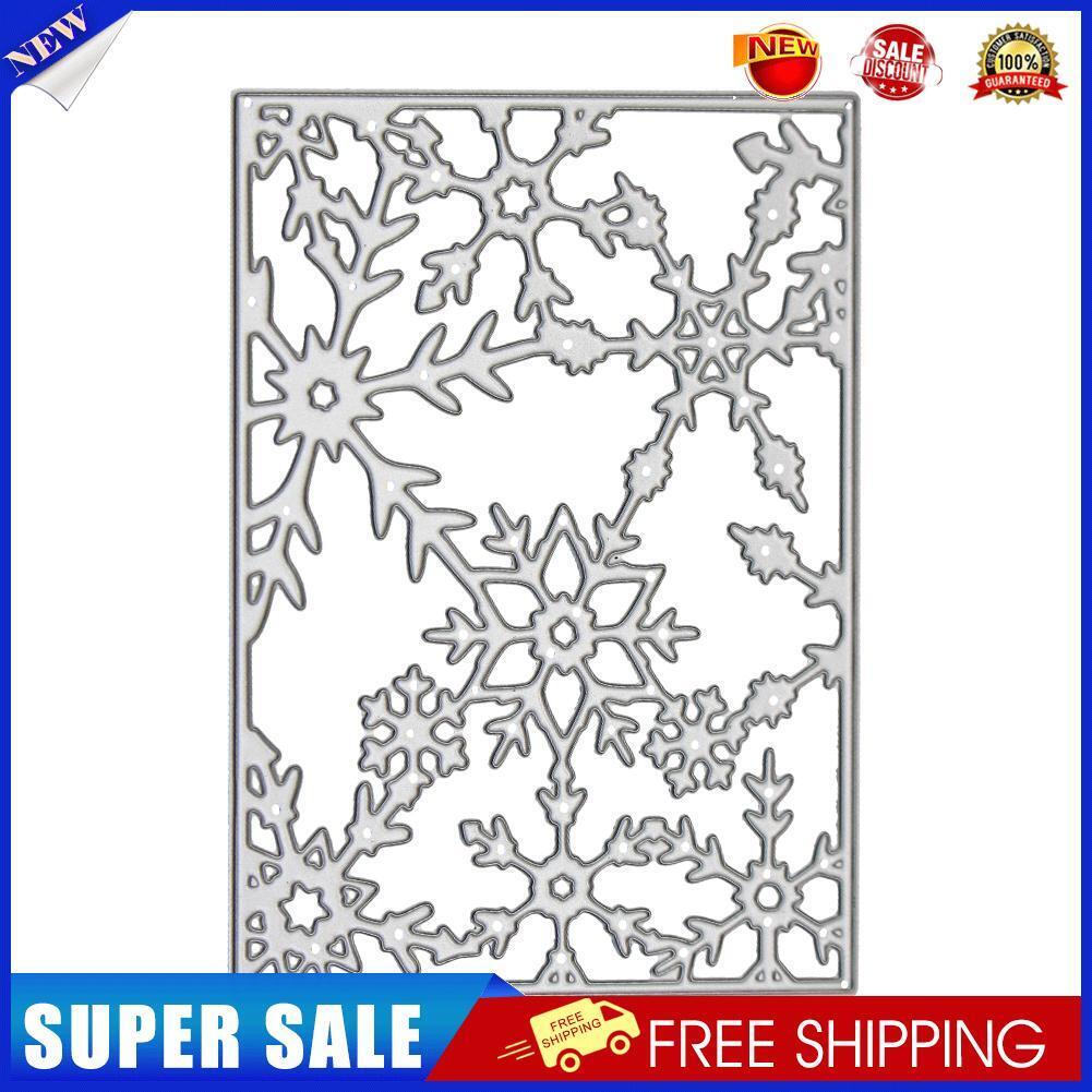 Snowflake Cutting Die Stencil Embossing Scrapbooking Album Craft Frame