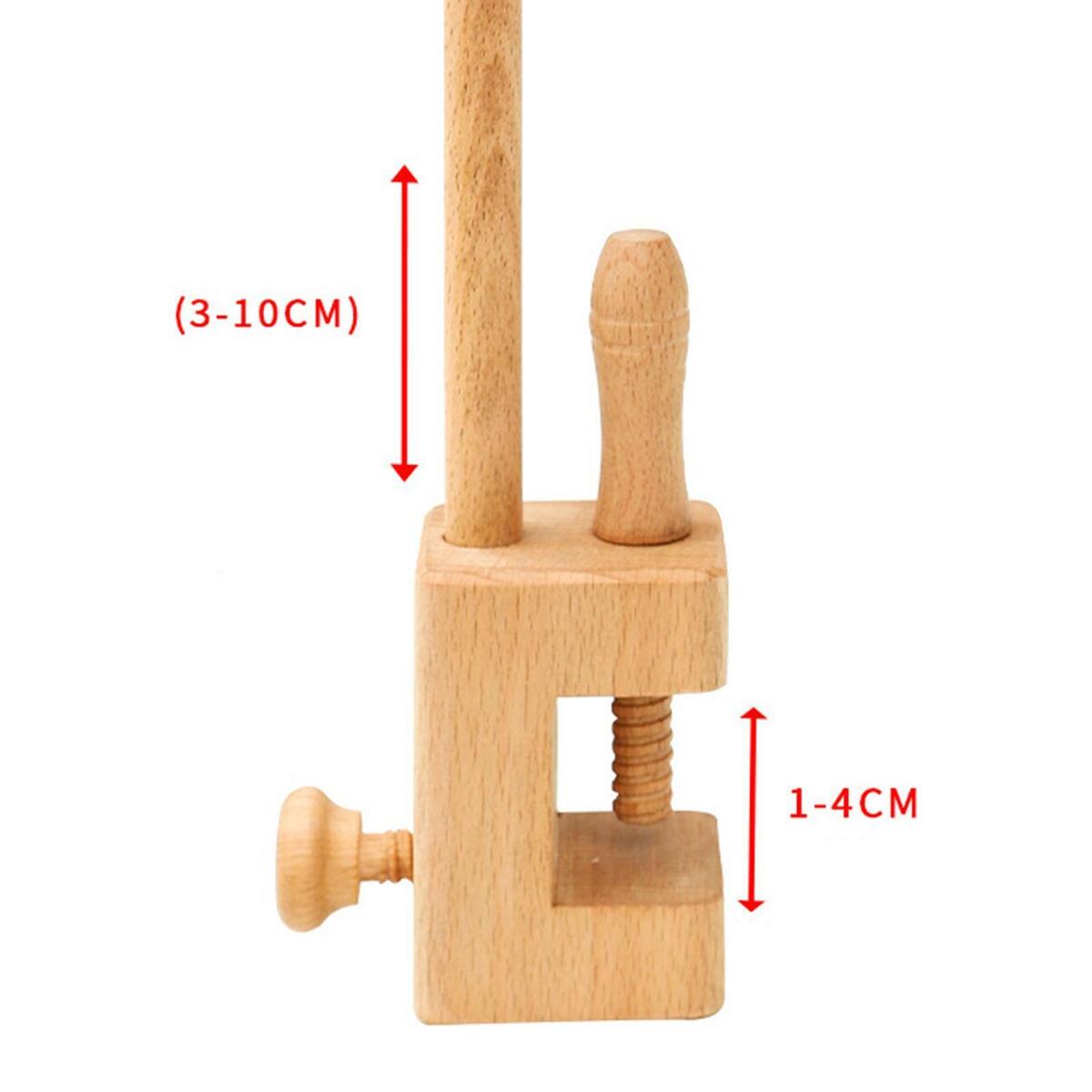 Adjustable Embroidery Hoop Stand, Wooden  Stand, Art Sewing
