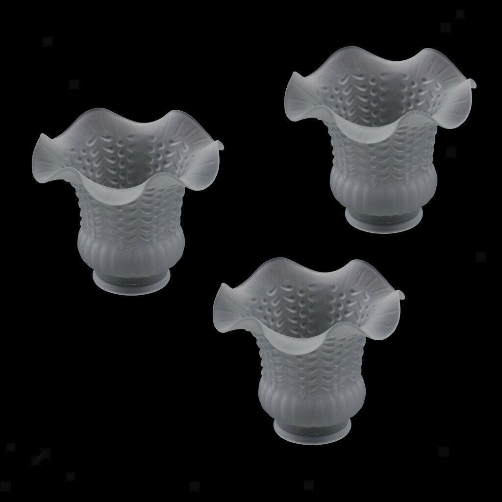 Replacement Lighting Bell Pendant Transparent Lamp Shade Frosted Glass Shade