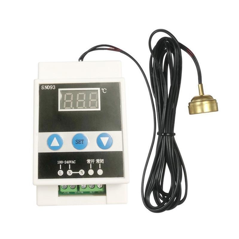 Sensor Thermostat ADC 90-250V Digital LED Temperature Controller with NTC Line