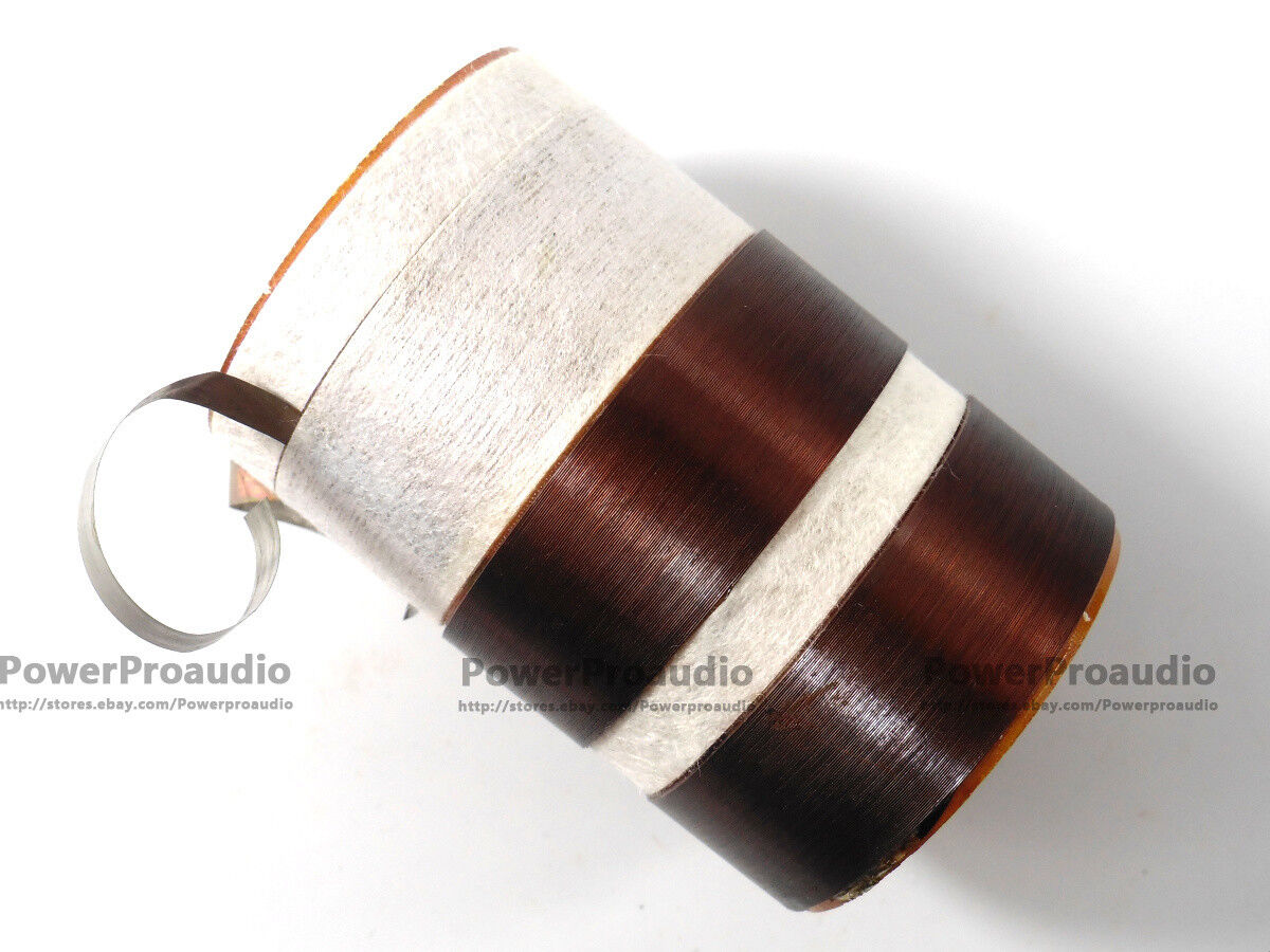 2x 51mm frame glass fiber aluminium flat wire double voice coil for JBL265H 2Ohm