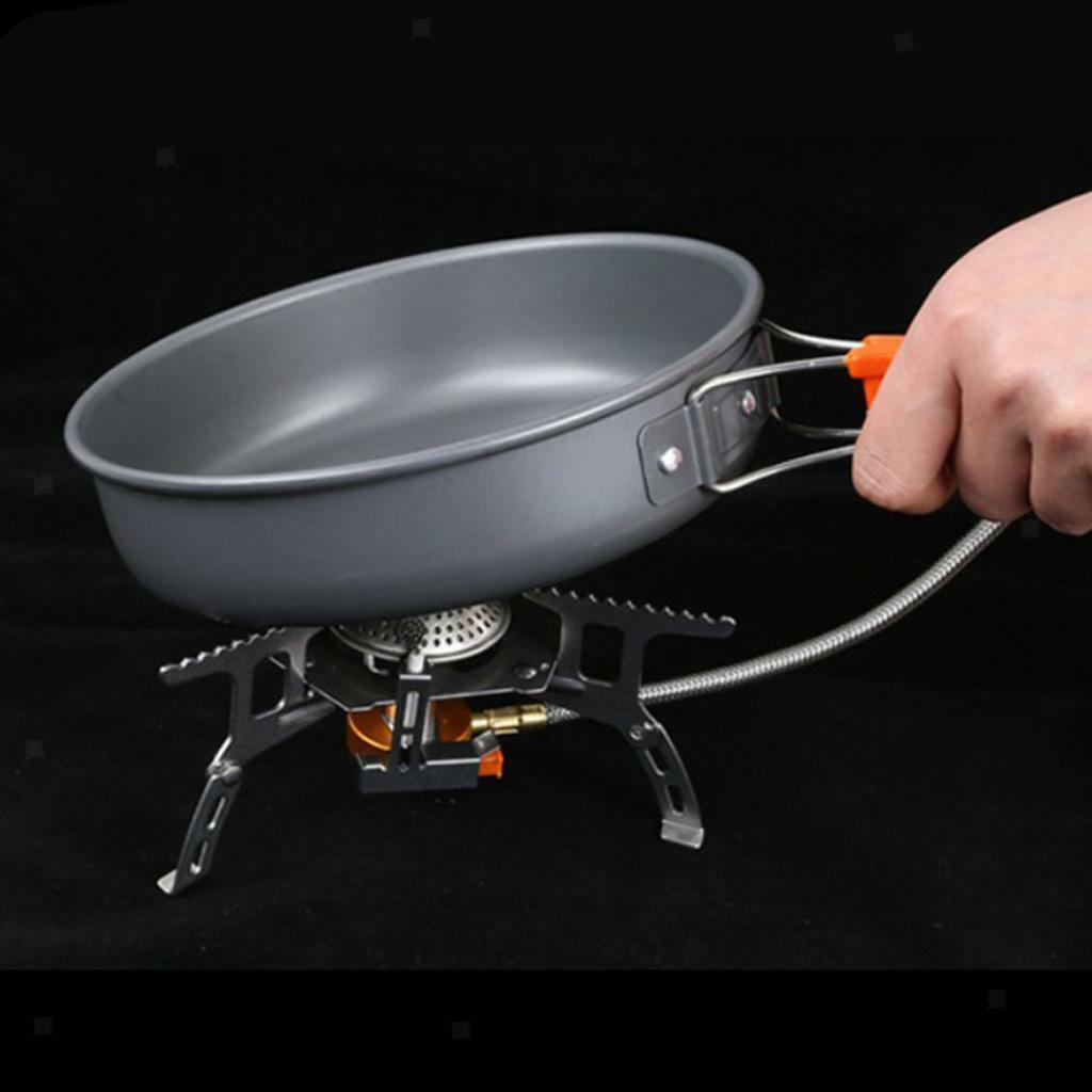 Travel Outdoor Gas Stove Camping  Gas Burner Foldable Split Stove Gear