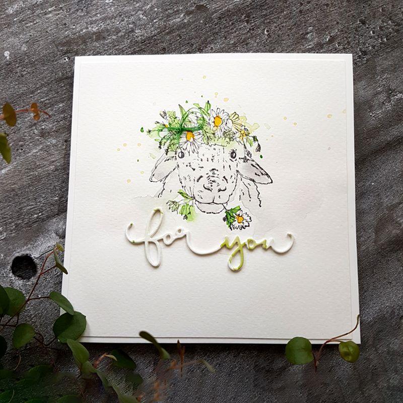 For You Metal Cutting Dies Stencil DIY Scrapbooking Album Stamp Paper Card Craft