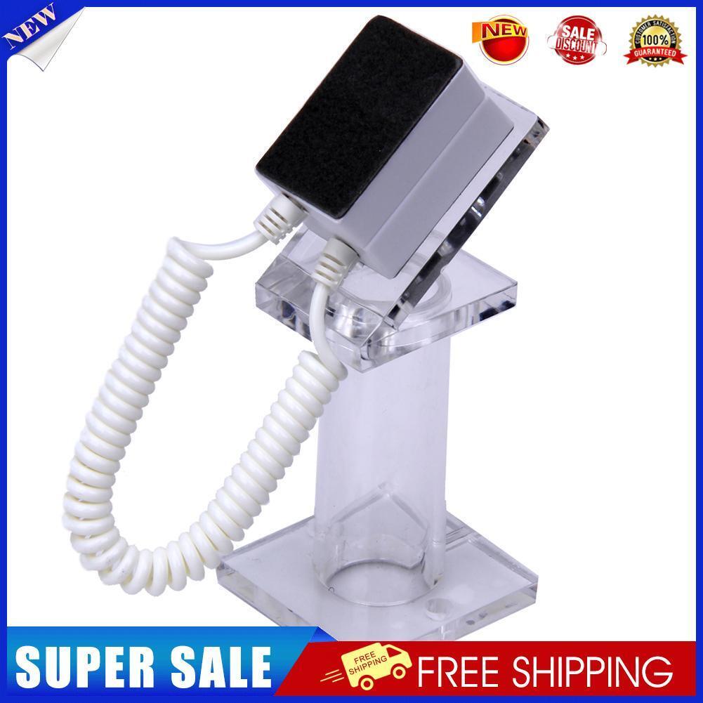 Oval-shaped Anti-theft Security Mobile Phone Display Stand Holder Spring
