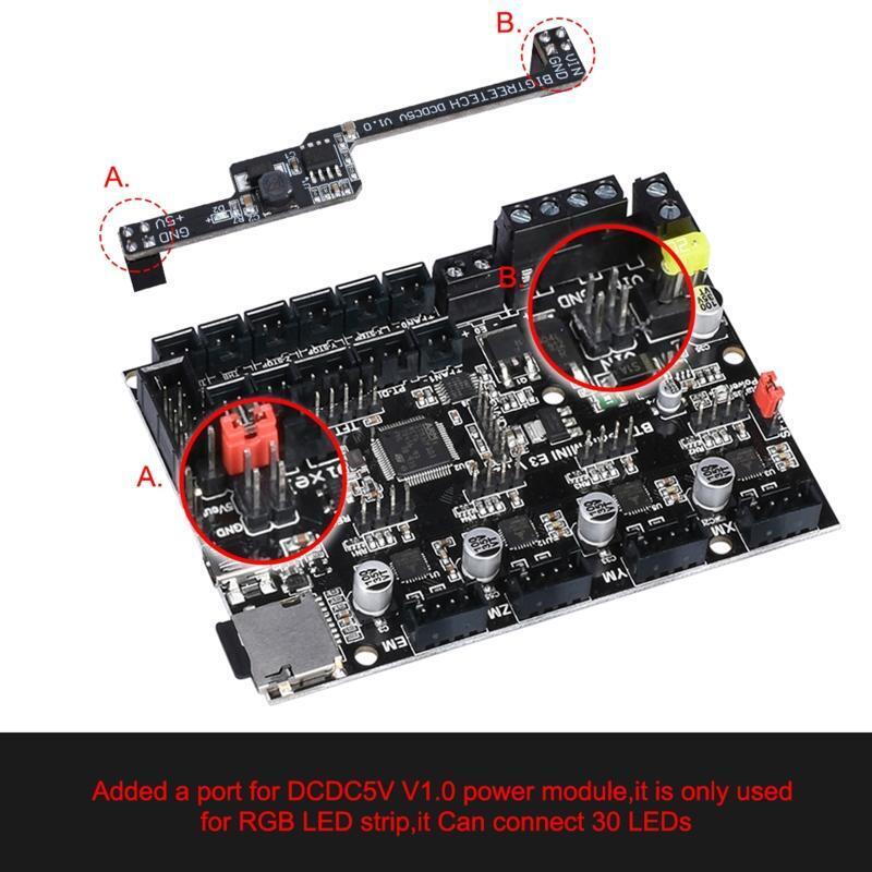 DCDC5V V1.0 5V RGB Light Add Lamp Beads For SKR mini E3 V1.2 32Bit Control Board