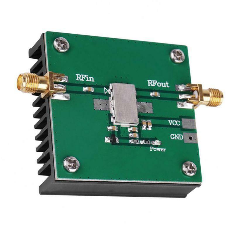 1Pcs 915MHz 4.0W 60dB RF Power Amplifier Broadband SMA Female Connector