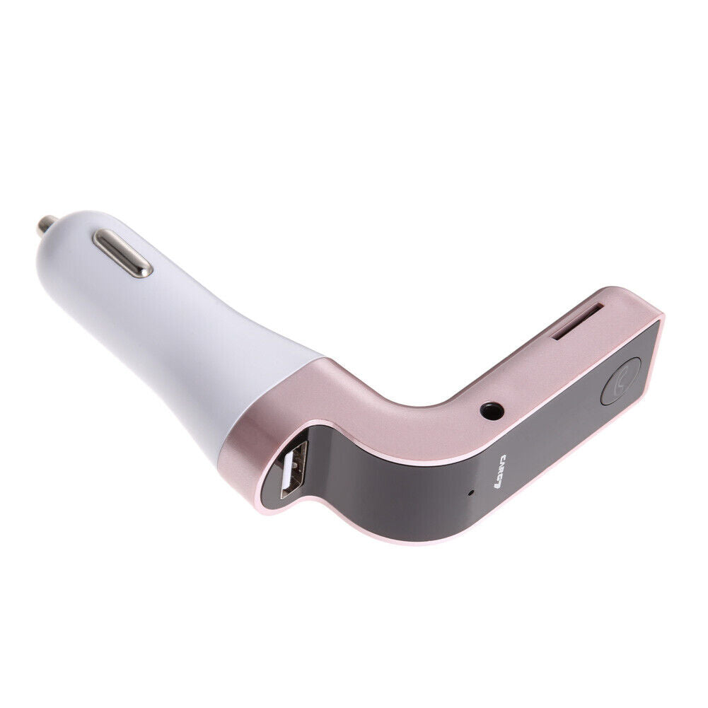 Bluetooth-compatible FM Transmitter Modulator Car Kit MP3 Player SD USB Pur
