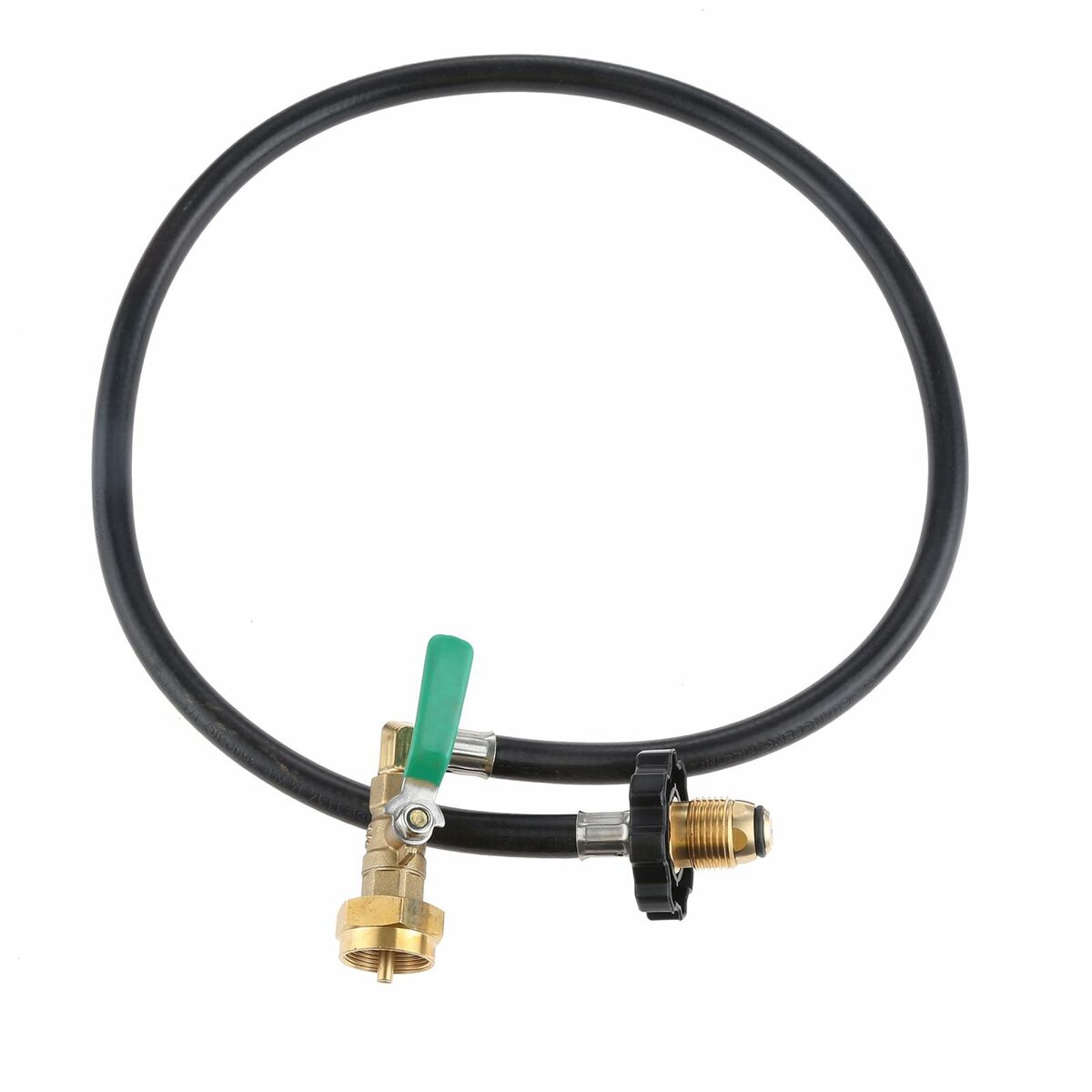 Propane Refill Adapter Hose for 1LB Gas Bottle 35.5" w/ Control Valve Parts