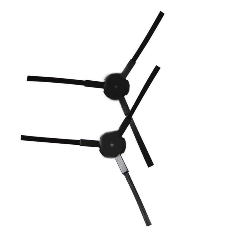 1Pair Vacuum Cleaner 3-Armed Side Brush for Ecovacs CEN546 CEN550 CEN663 Durable