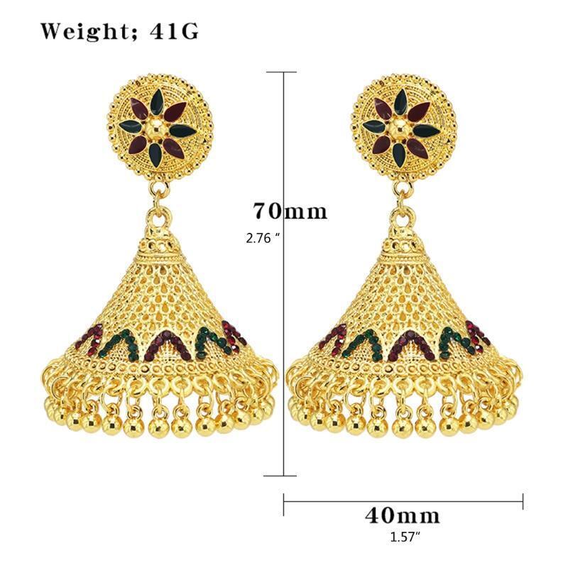 European and American Fashion Tassel Earrings Bohemian Personalized Earrings