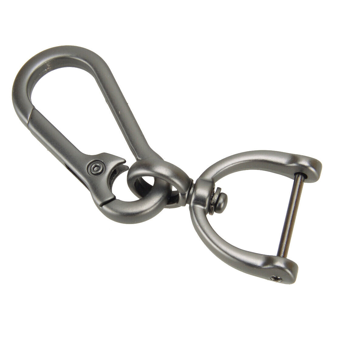 Leather Key Fob Case Chain Ring Keychain Fit For Jeep Wrangler JL Gladiator JT