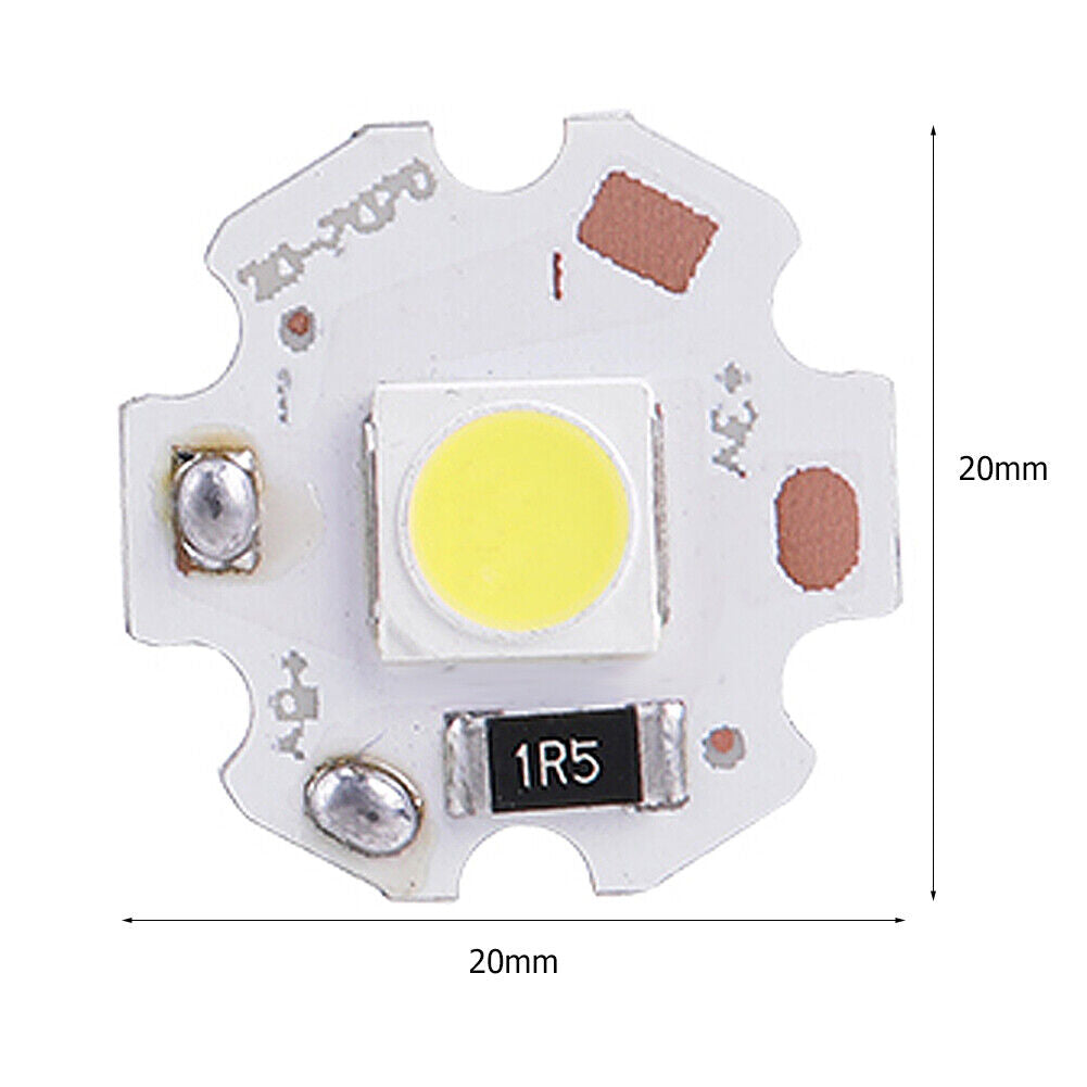 High Power 5V 3W COB LED Lamp Chip Light Source for Floodlight (White)