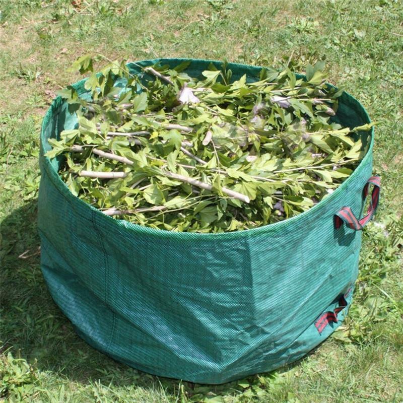63 Gallon Large Garden Plant Grow Bag Heavy Duty Reusable DIY Planting Waste Bag