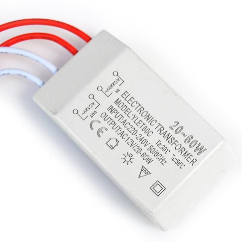 Halogen Lamp Electronic Transformer LED Driver Power Supply AC 220V to 12V