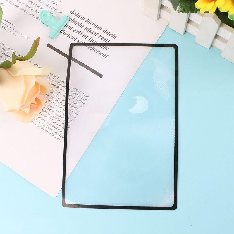 Magnifying 1PC180X120mm A5 Flat PVC Magnifier Sheet X3 Book Page Magnification
