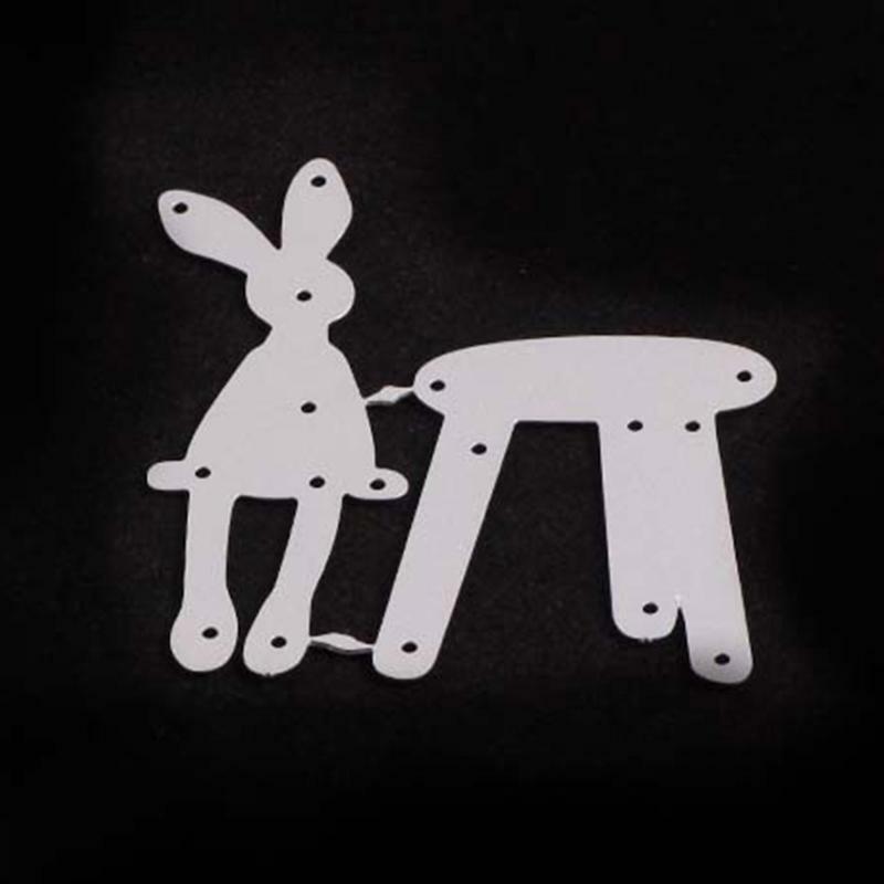 Bunny Rabbit Metal Cutting Dies Scrapbooking Stencil Die Cuts Card Embossing DIY