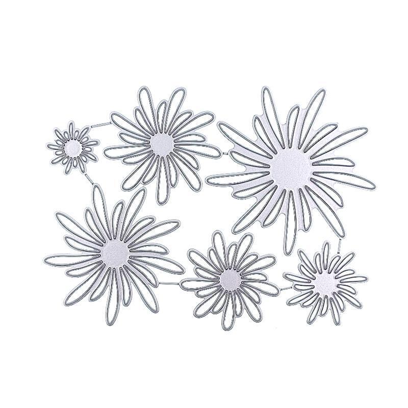 Flower Pattern Metal Cutting Dies Embossing Dies Stamps for DIY Embossing Album