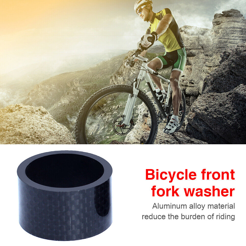 RISK Bike Headset Stem Carbon Fiber Washer Front Fork Spacer Gasket (20mm)