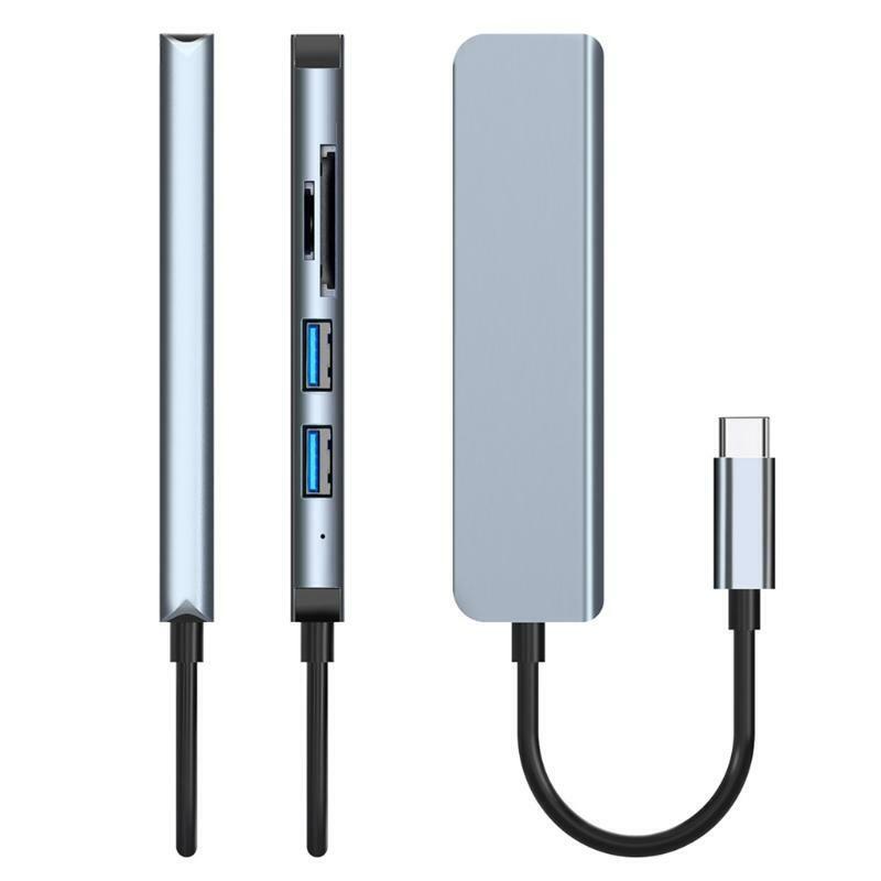 Upgrade New 5-in-1 Type C USB3.0 2.0 Solid State Disk Hub Multi-Function SSD