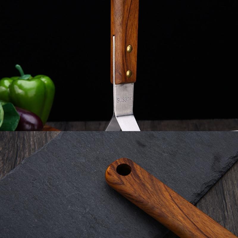 Potato Masher Stainless Steel Food Masher Utensil with Wood Handle Fruits Masher