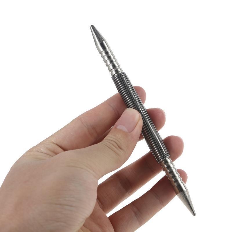 2 Pieces Hammerless Nail Set Punch for Daily Home Maintenance High Hardness