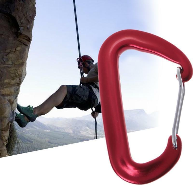 12kn Climbing Carabiner, Professional Safety Lock for Safety, Climbing Equipment