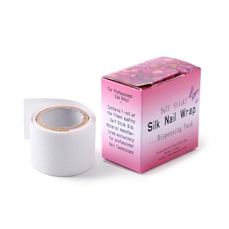 Fiberglass Nail Wrap Convenient Self Adhesive Nail Protector for Salons Home Use