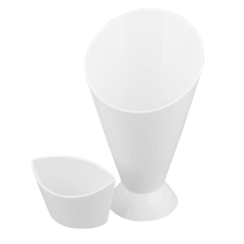 2 in 1 French Fry Cone with Dipping Potato Cup Tableware for French Fries Potato