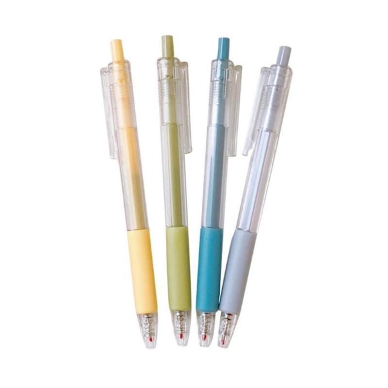 Black Gel Pen Retractable Gel Pen Office Writing Pen Large Ink Volume Refillable