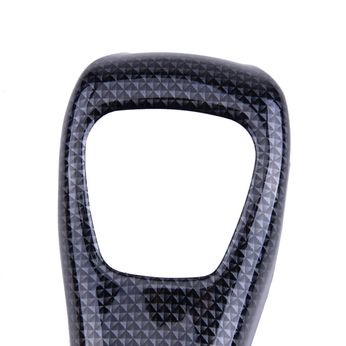 Carbon Fiber Black Gear Lever Shift Knob Cover fit for Jeep Renegade ABS