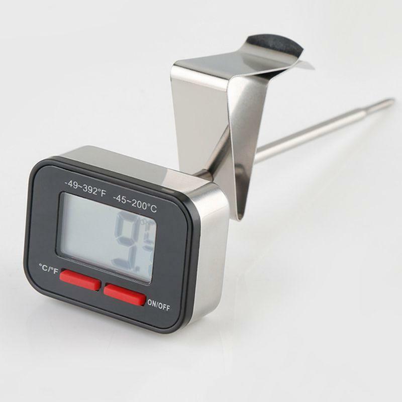 Digital Hand Drip Coffee Thermometer ? ? Food Milk Handdrip Kettle Thermometers