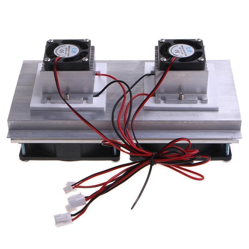 DC 12V Semiconductor Air cooling Device Radiator with Fan Thermoelectric Cooler