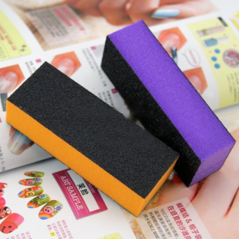 Polishing Nail Files Sanding File Block Gel Manicure Polish Nail Polishing Block