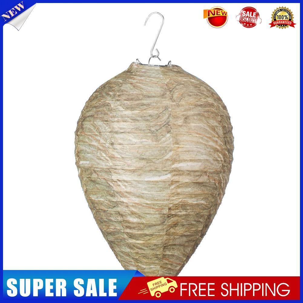 11x8.7 inch Eco Friendly Wasp Nest Decoy Repellent Hanging Wasp Deterrent
