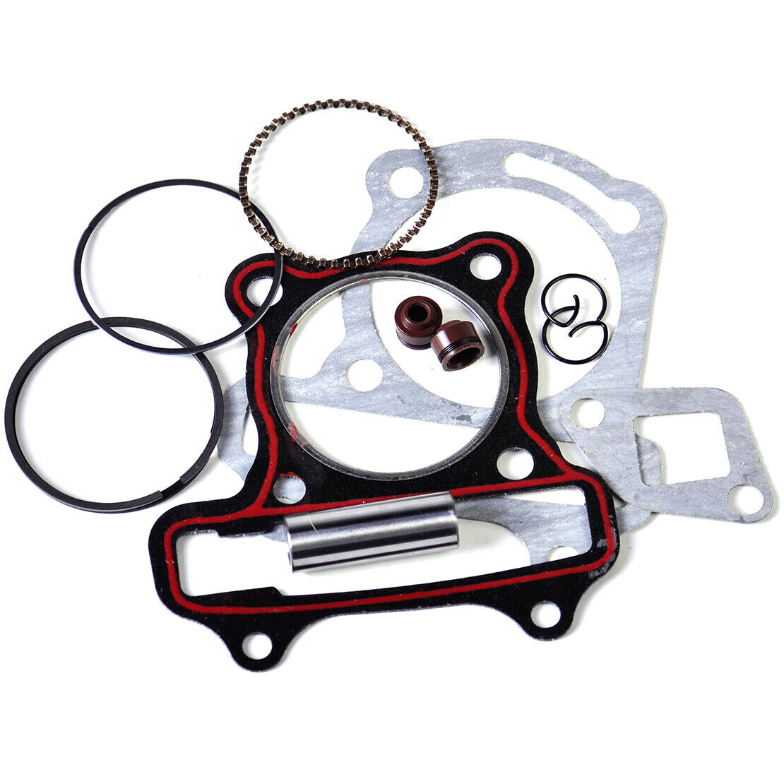 Big Bore Kit Cylinder Piston Rings fit for Scooter Moped GY6 50 60 80 139QMB Li