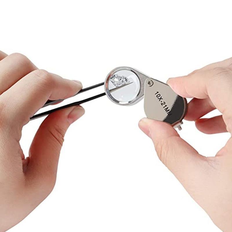 Diamond Tester?30X LED Magnifying Glasses Jeweler Tool Kit Pocket Jewelry Tools