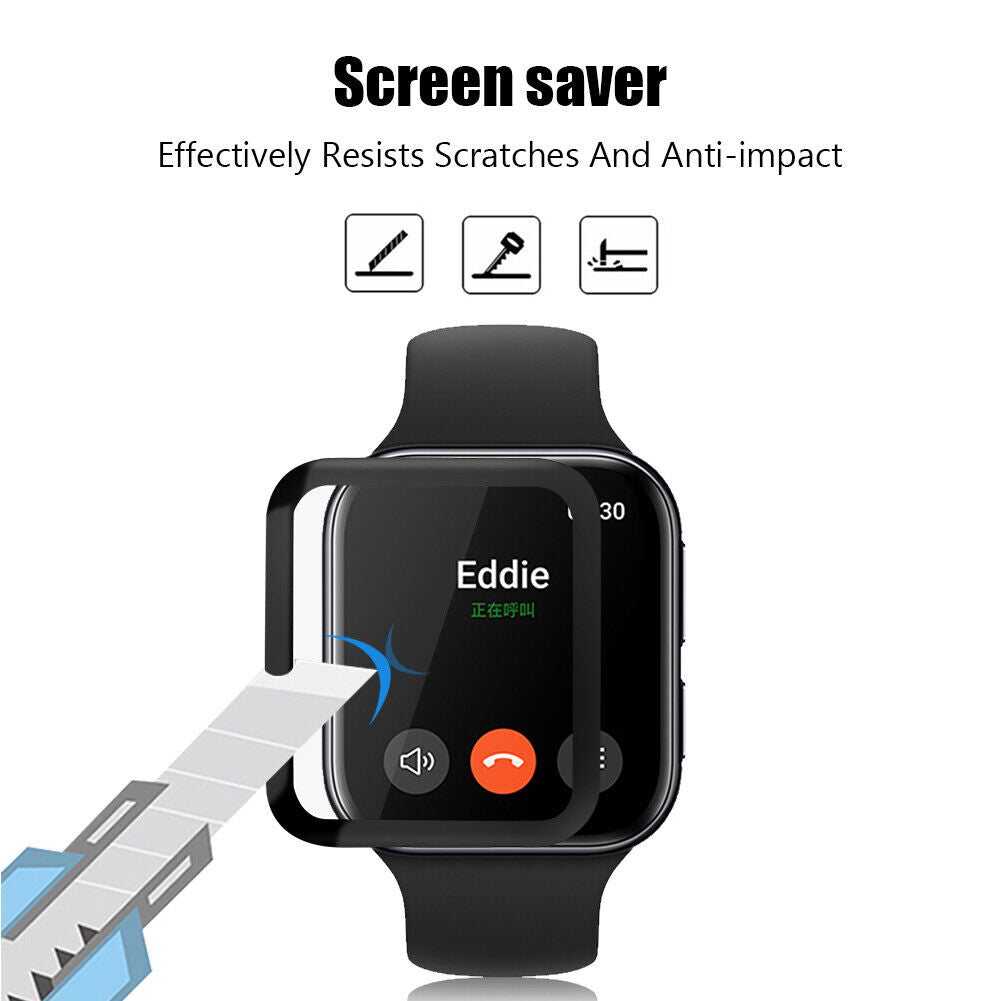 2x Smart Watch Screen Cover Guard Clear Protective Film for OPPO Watch 46mm