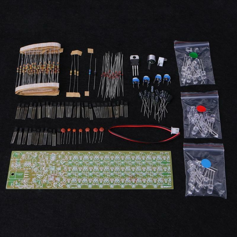 9-15V Voice Control Level Indicating LED Electronic Production DIY Kit
