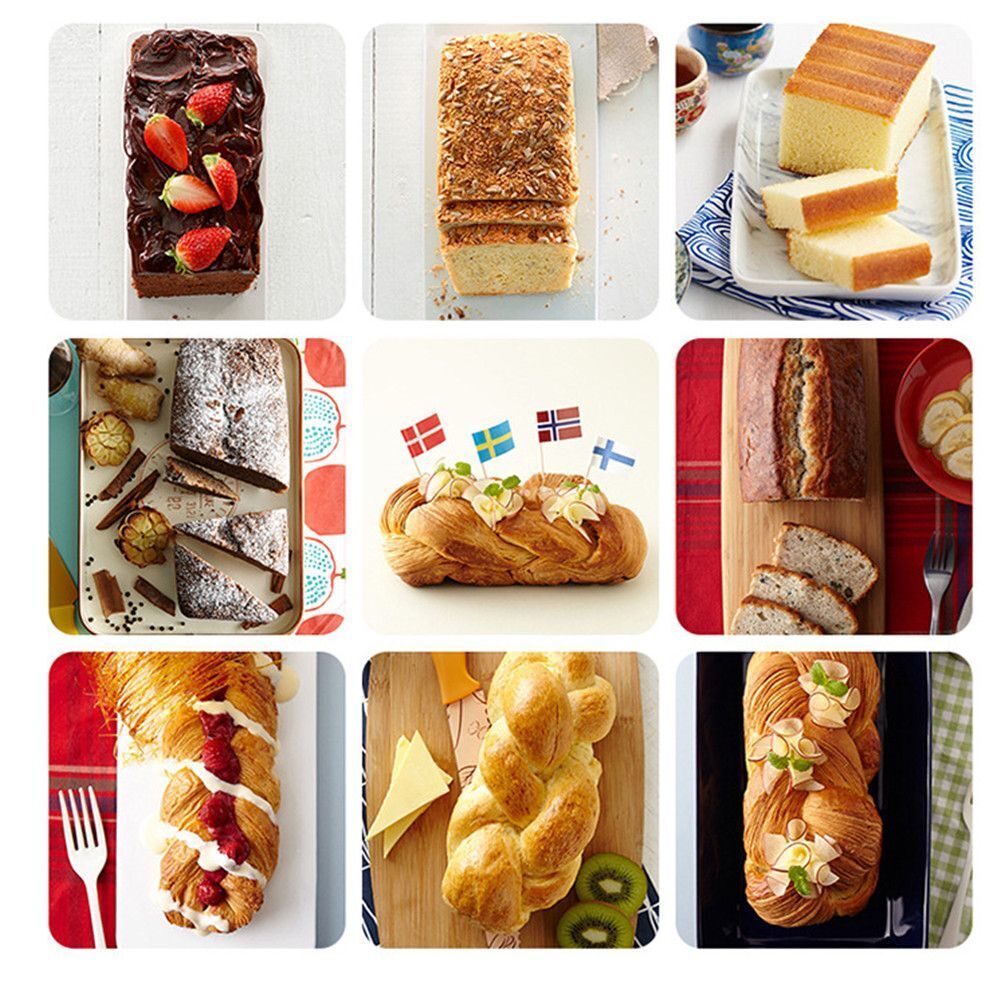 Rectangular Bread & Loaf Pan Toast Bread Silicone Baking Mold Cake Baking Tray