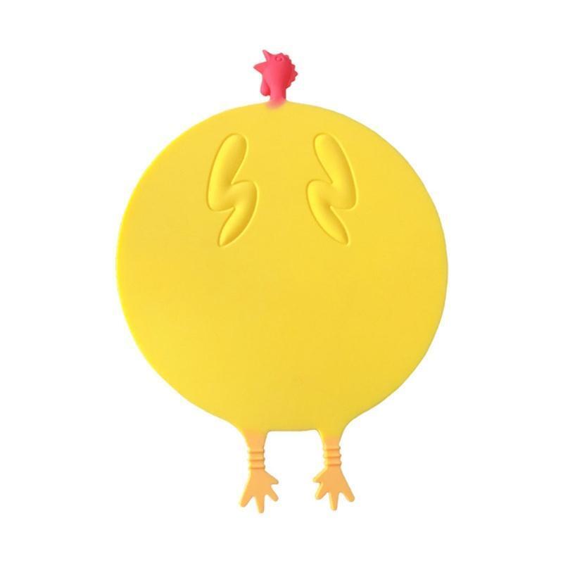 Coffee Cups Coaster Cushion Placemat Pads Silicone Material Chicken Shape Design