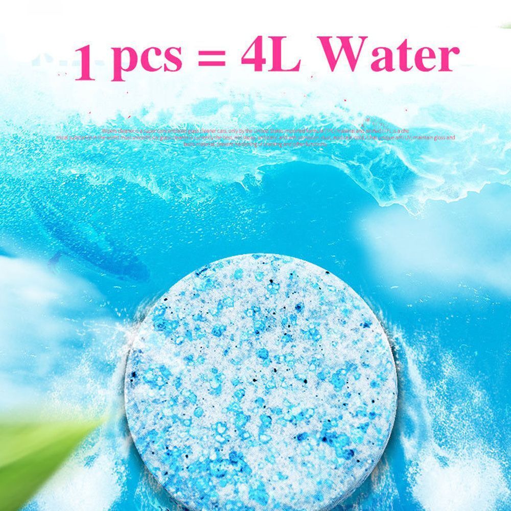 Windscreen Cleaner Effervescent Tablets Car Glass Wash Cleaning Agent Pills