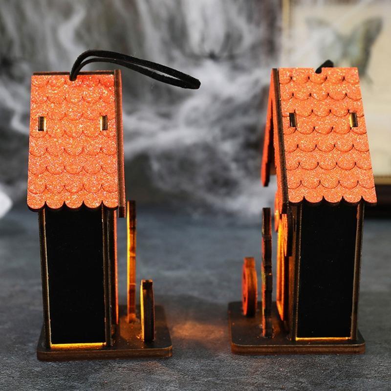 Halloween Pumpkin Lantern Suitable For Desktop Bookshelf Cloak Family Party