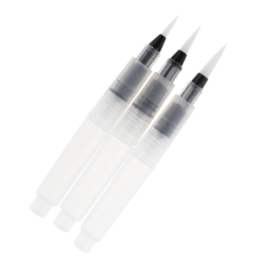 3x Refillable  Ink   Painting Watercolor Drawing Marker Pen
