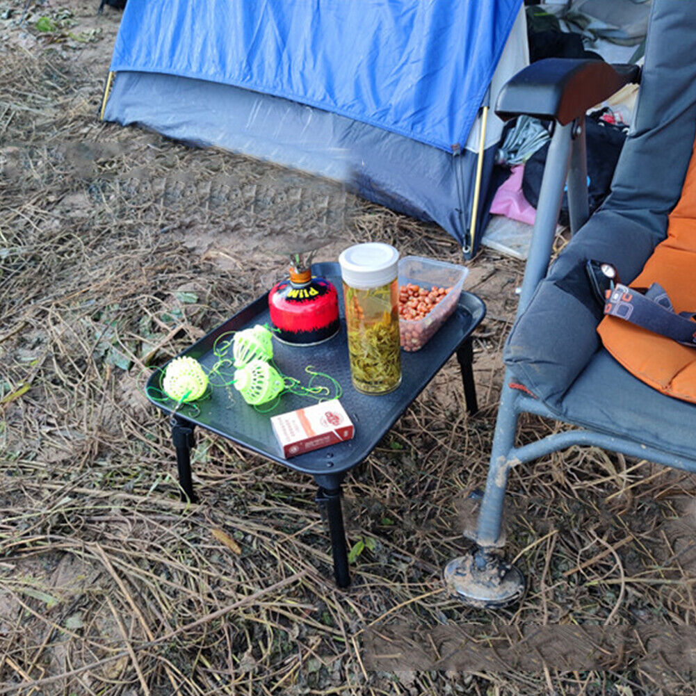 Outdoor Camping Table Fishing Camp Extendable Legs Carp Bait Folding Table